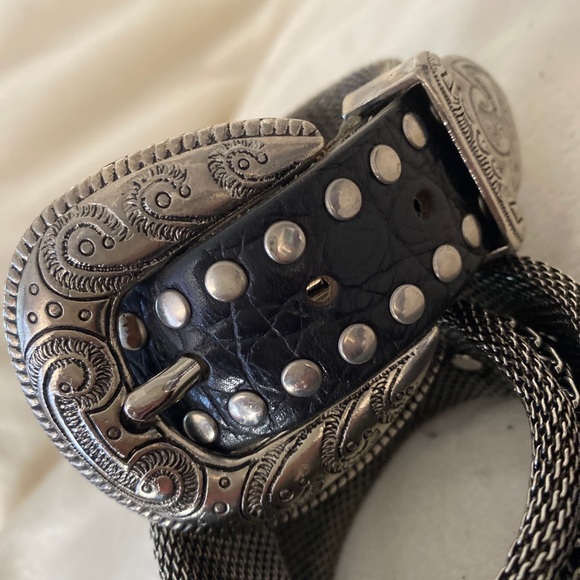Gorgeous USMECO PARIS Ladies mesh metal belt main image 8